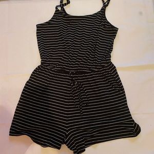Torrid Striped Romper Size 0